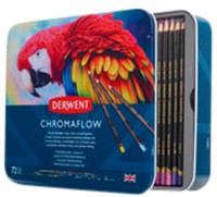 Kleurpotloden Derwent Chromaflow set à 72 kleuren-2
