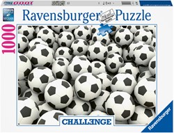 Puzzel Ravensburger Voetballen challenge  1000 stukjes