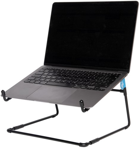 Laptopstandaard R-Go Steel Office Zwart-1