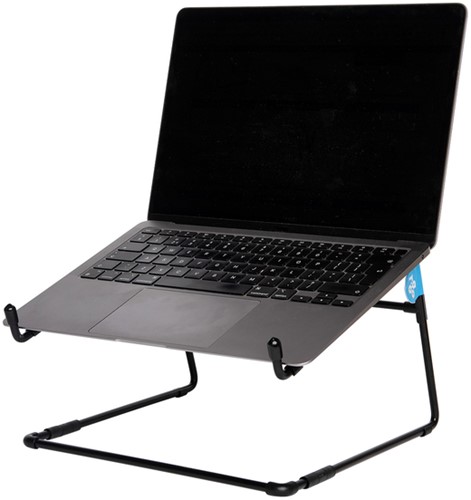 Laptopstandaard R-Go Steel Office Zwart-2