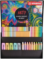 Creative set Stabilo 77/6 Arty colorful creative pastel mix-2
