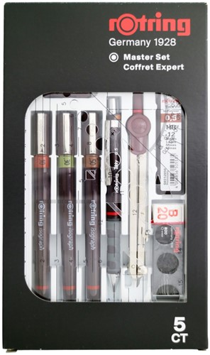 Tekenset rOtring Isograph Master 10-delig-2