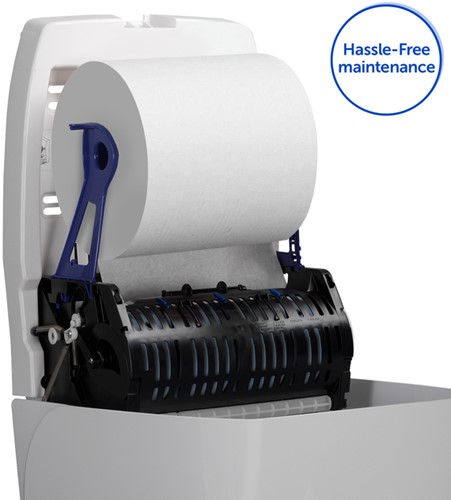 Handdoekroldispenser Aquarius wit 6959-1