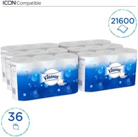 Toiletpapier Kleenex 2-laags 600 vel wit 8441-2