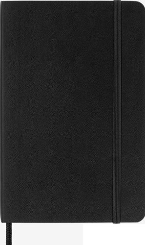 Notitieboek Moleskine pocket 90x140mm dots soft cover zwart-2