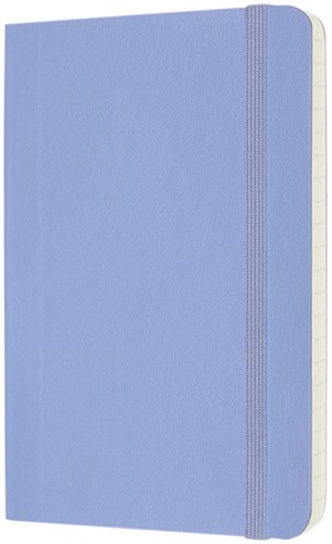 Notitieboek Moleskine pocket 90x140mm lijn soft cover hydrangea blue-2