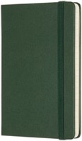 Notitieboek Moleskine pocket 90x140mm lijn hard cover myrtle green-2