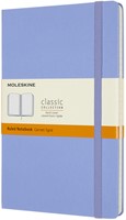 Notitieboek Moleskine large 130x210mm lijn hard cover hydrangea blue