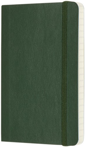 Notitieboek Moleskine pocket 90x140mm lijn soft cover myrtle green-2