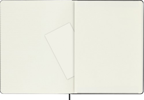 Notitieboek Moleskine XL 190x250mm lijn hard cover zwart-2