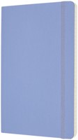 Notitieboek Moleskine large 130x210mm lijn soft cover hydrangea blue-2