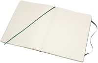 Notitieboek Moleskine XL 190x250mm blanco hard cover myrtle green-1