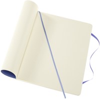 Notitieboek Moleskine XL 190x250mm blanco soft cover hydrangea blue-1