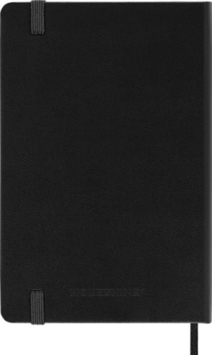 Notitieboek Moleskine pocket 90x140mm ruit 5x5mm hard cover zwart-3