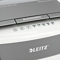 Papiervernietiger Leitz IQ Auto+ Small Office 50X P4 snippers 4x28mm-17