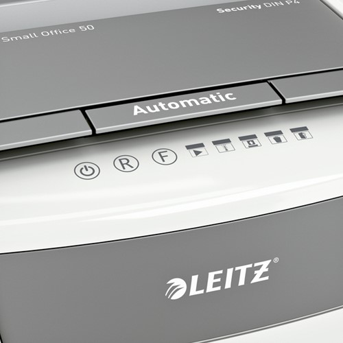 Papiervernietiger Leitz IQ Auto+ Small Office 50X P4 snippers 4x28mm-17
