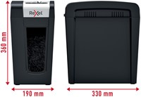 Papiervernietiger Rexel Secure MC4-SL snippers 2x15mm-2
