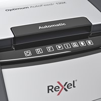 Papiervernietiger Rexel Optimum Auto+ 130X snippers 4x28mm-3