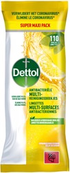 Reinigingsdoekjes Dettol Citrus 110 stuks