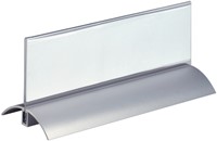 Tafelnaambord Durable Presenter De Luxe 61x210mm 2 stuks