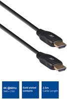 Kabel ACT HDMI High Speed type 1.4 2.5 meter-1