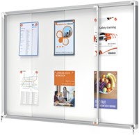 Binnenvitrine Nobo Premium Plus 18xA4 schuifdeur magnetisch-3