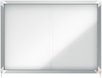 Binnenvitrine Nobo Premium Plus 8xA4 schuifdeur magnetisch