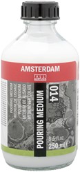 Pouring Talens Amsterdam medium 014 fles à 250ml