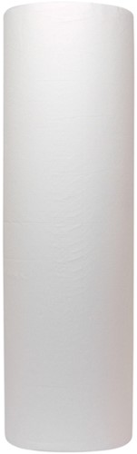 Onderzoektafelpapier Euro Products 2-laags 40cmx100m 250 vel wit 138042