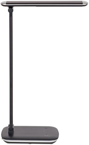 Bureaulamp MAUL Jazzy dimbaar USB-poort zwart