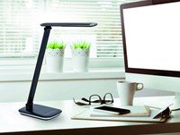Bureaulamp MAUL Jazzy dimbaar USB-poort zwart-1
