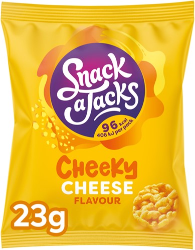 Mini rijstwafels Snack-a-Jacks cheese