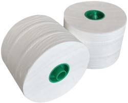 Toiletpapier doprol 2-laags cellulose 100m wit