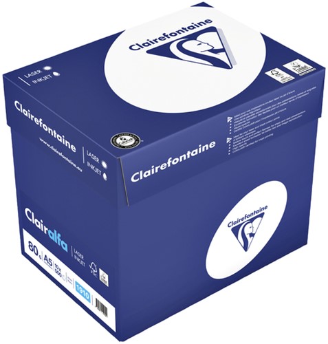 Kopieerpapier Clairefontaine Clairalfa A5 80gr wit 500vel-3