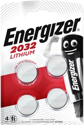 Batterij Energizer knoopcel 4xCR2032 lithium