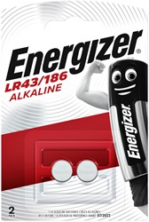 Batterij Energizer knoopcel 2xLR43 alkaline