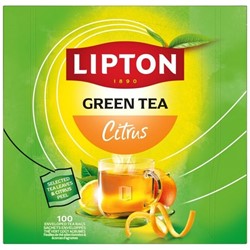 Thee Lipton Balance green tea citrus 100x1.5gr