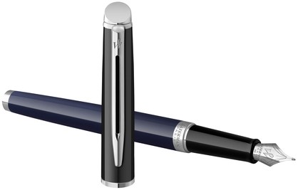 Vulpen Waterman Hémisphère Colour Blocking black en blue CT medium-3