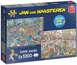 Puzzel JvH De Bouwmarkt en De Verbouwing  2x1000st