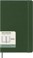 Agenda 2025 Moleskine 12M Planner Weekly 7dagen/1pagina large hc myrtle green-4