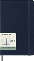 Agenda 2024/2025 Moleskine 18M Planner Weekly 7dagen/1pagina large hc sapphire blue-4