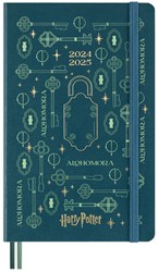 Agenda 2024/2025 Moleskine 18M Harry Potter Alohomora 7dagen/1pagina large hc blauw