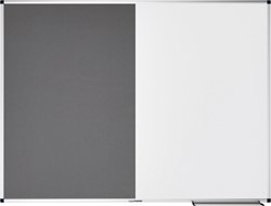 Combibord Legamaster UNITE grijs vilt-whiteboard 90x120cm