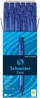 Balpen Schneider Fave medium blauw-2