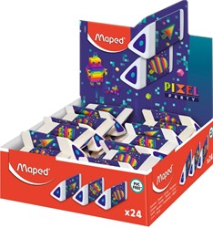 Gum Maped Pixel Party Pyramid display à 24 stuks