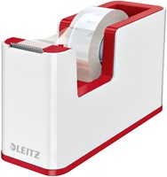 Plakbandhouder Leitz WOW wit/rood
