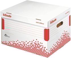 Opberg- en transportdoos Esselte Speedbox 392x301x334mm wit