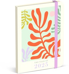 Agenda 2025 Lannoo Papier Découpé 7dagen/2pagina's