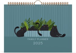 Familiekalender 2025 Lannoo 310x220 Cats 7dagen/1pagina