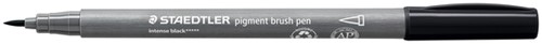 Brushpen Staedtler PigmentArts Intens zwart 1.0mm-2